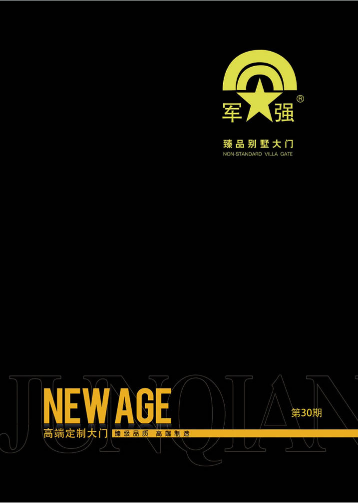鋅合金門效果圖大全
